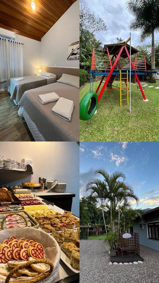 Pousadas para 2 pessoas, com vista e jardim em Pomerode