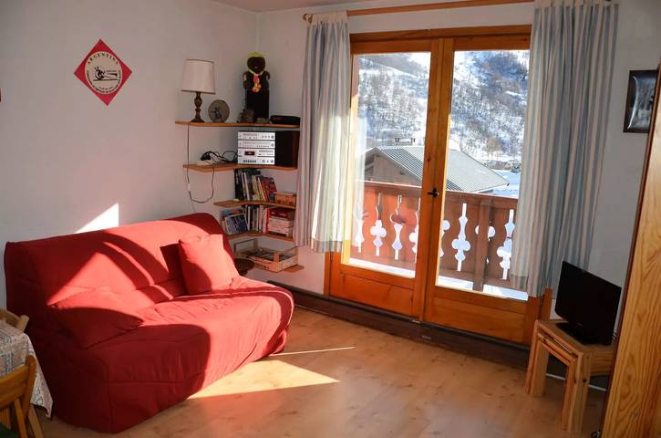 Ganzes Studio, Studio Kabine 4 Personen 2* exponiert Süd in Valloire, Region Saint-Jean-de-Maurienne
