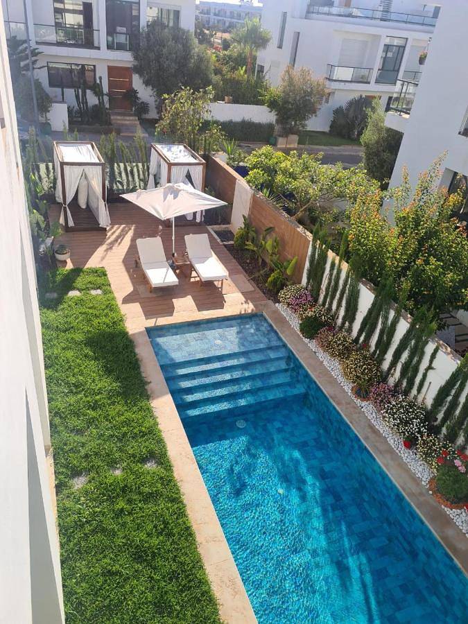 Villa pour 2 personnes, avec vue et piscine ainsi que terrasse et sauna à Casablanca - 3