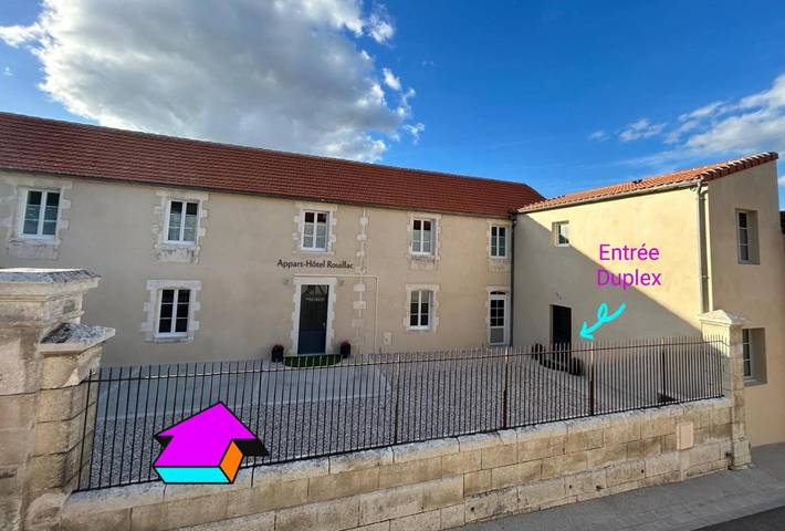 Appart’hôtel pour 2 personnes, avec vue en Charente - 2