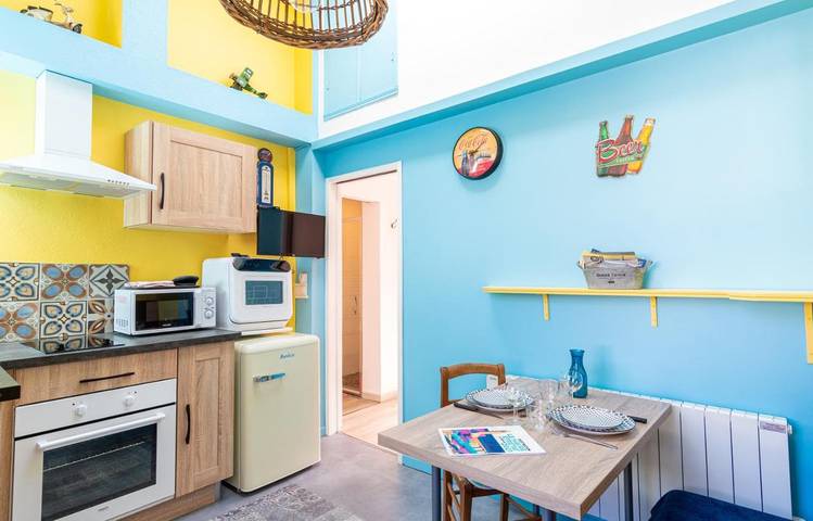 Appartement de vacances pour 2 personnes, avec terrasse et jardin