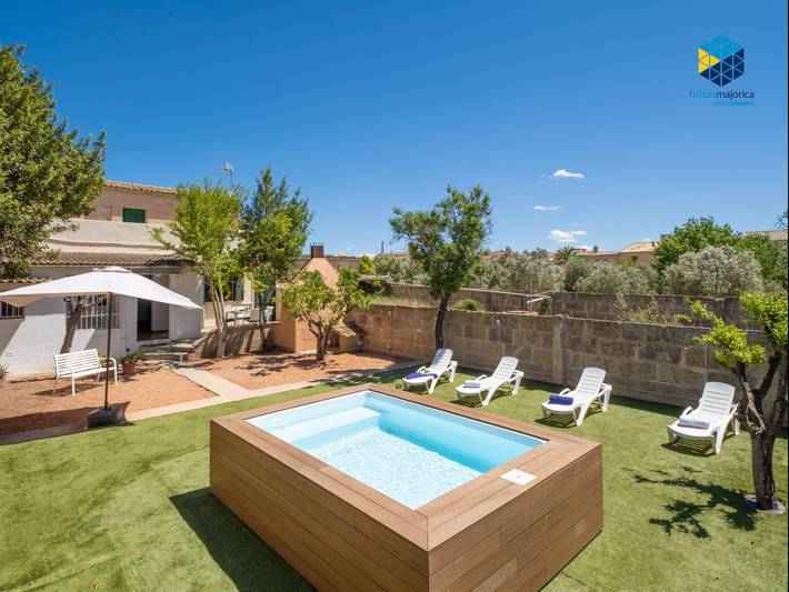 Finca mit Pool für 5 Personen, mit Pool und Terrasse sowie Garten in Llucmajor - 2