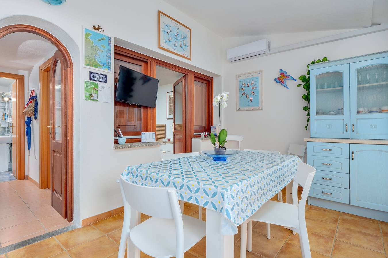 'San Teodoro Holiday House A' mit Wlan, Klimaanlage und Terrasse in San Teodoro, Olbia-Tempio