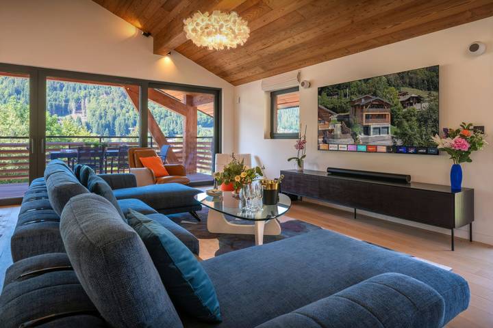 Gîte pour 14 personnes, avec jardin ainsi que jacuzzi et sauna à Montriond - 3