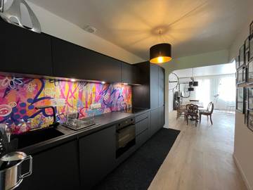 Gîte pour 4 personnes, avec balcon dans Plage de La Corniche