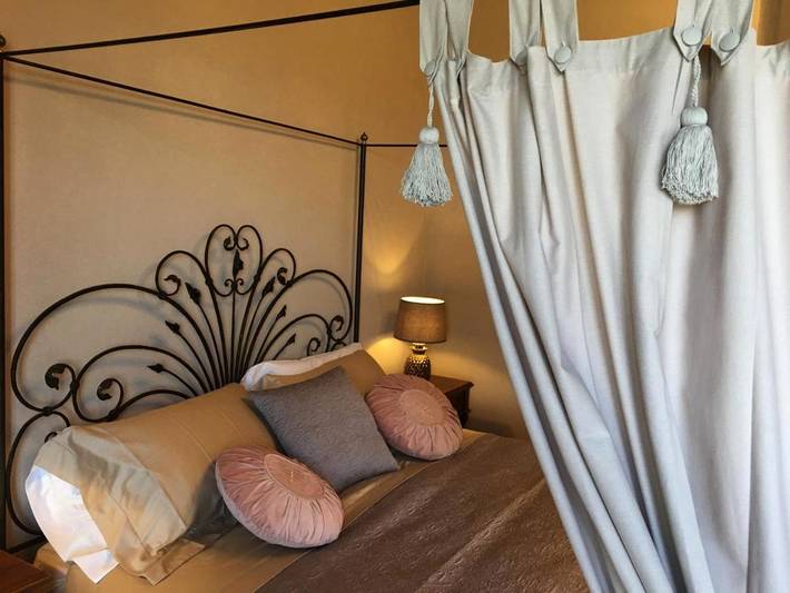 Station pour 2 personnes, avec Balcon et Terrasse ainsi que Jardin et Vue dans Torrenieri