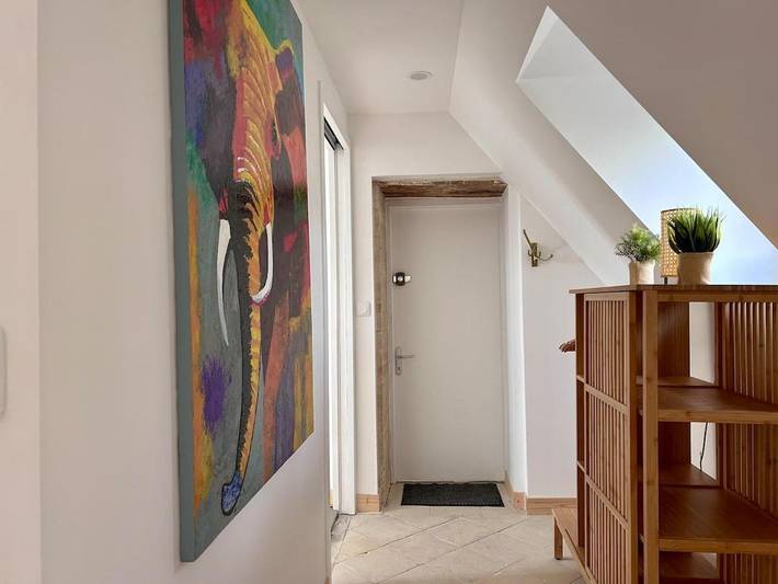 Appartement de vacances pour 4 personnes, avec jardin et vue