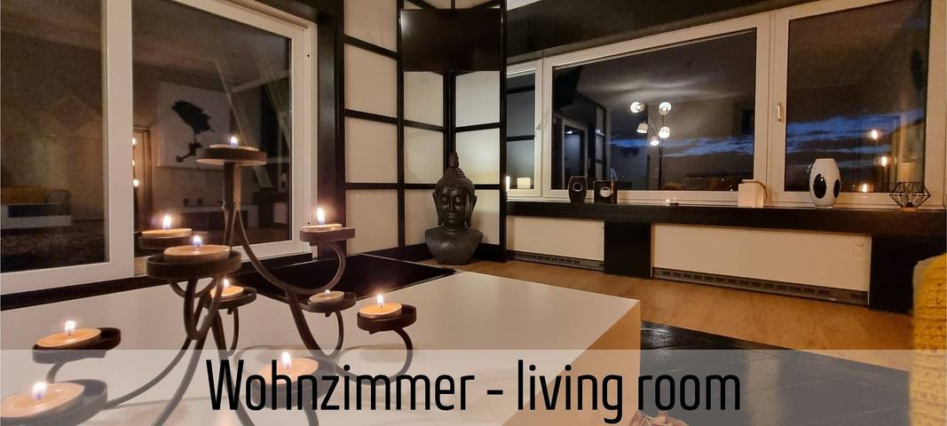 Ganze Ferienwohnung, Käuzchenquartier Design Ferienwohnung mit traumhaftem Fernblick in Rehme, Bad Oeynhausen