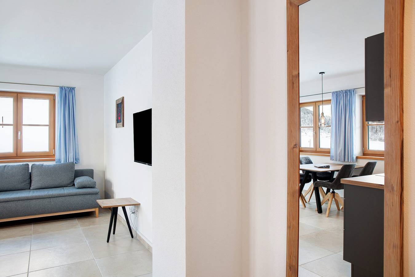 Ganze Wohnung, Ferienwohnung "Alpenveilchen" mit Bergblick, privater Terrasse und Wlan in Grainau, Bayerische Alpen