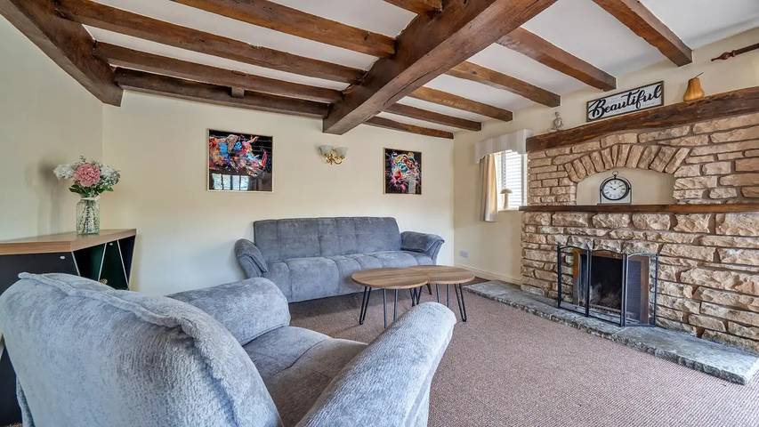 Holiday home for 9 people, with garden in Bridgnorth