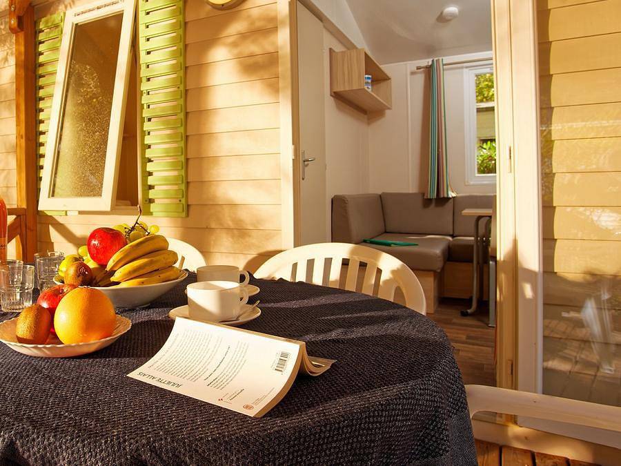 Camping Abri de Camargue - Casa mobile 4 persone - Casa mobile Relax Tv - 2 camere da letto - 4 posti letto in Le Grau-du-Roi, Côte d'Améthyste