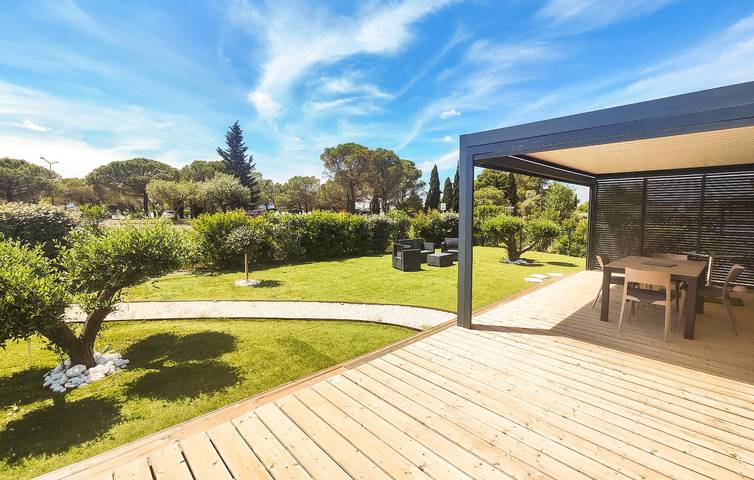Location de vacances pour 5 personnes, avec jardin ainsi que piscine et terrasse à Olonzac - 4