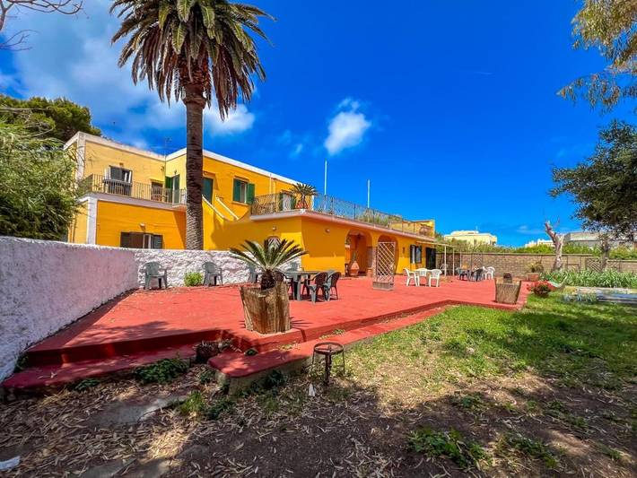 Appartamento per 6 persone, con giardino e balcone nonché panorama in Ventotene