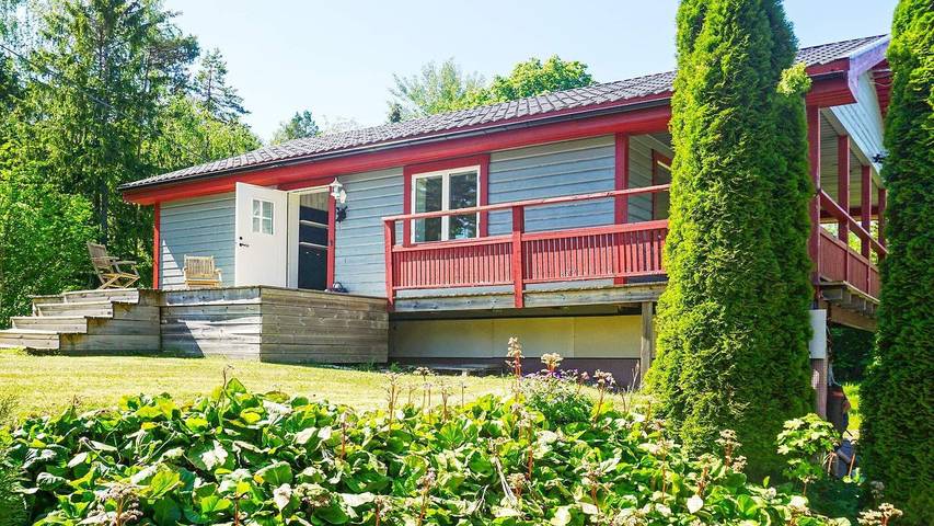 Ferienhaus für 4 Personen, mit Balkon und Sauna, mit Haustier in Uppsala