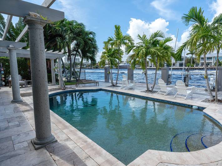 Vacation rental for 7 people, with terrace and garden in Pompano Beach