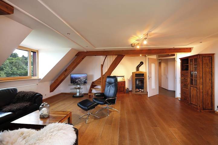 Ferienwohnung für 6 Personen, mit Balkon und Sauna