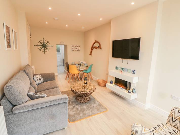 Ganze Wohnung, Ferienwohnung für 4 Personen mit Garten in Criccieth, Gwynedd