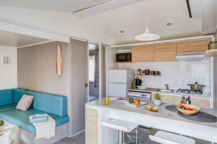 Camping für 4 Personen, mit Terrasse und Pool sowie Garten, kinderfreundlich in Soulac-sur-Mer - 4