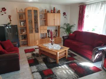 Ferienwohnung für 5 Personen, mit Ausblick und Garten in Furth im Wald