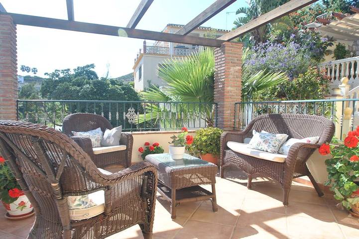 Ferienhaus für 6 Personen, mit Garten und Balkon