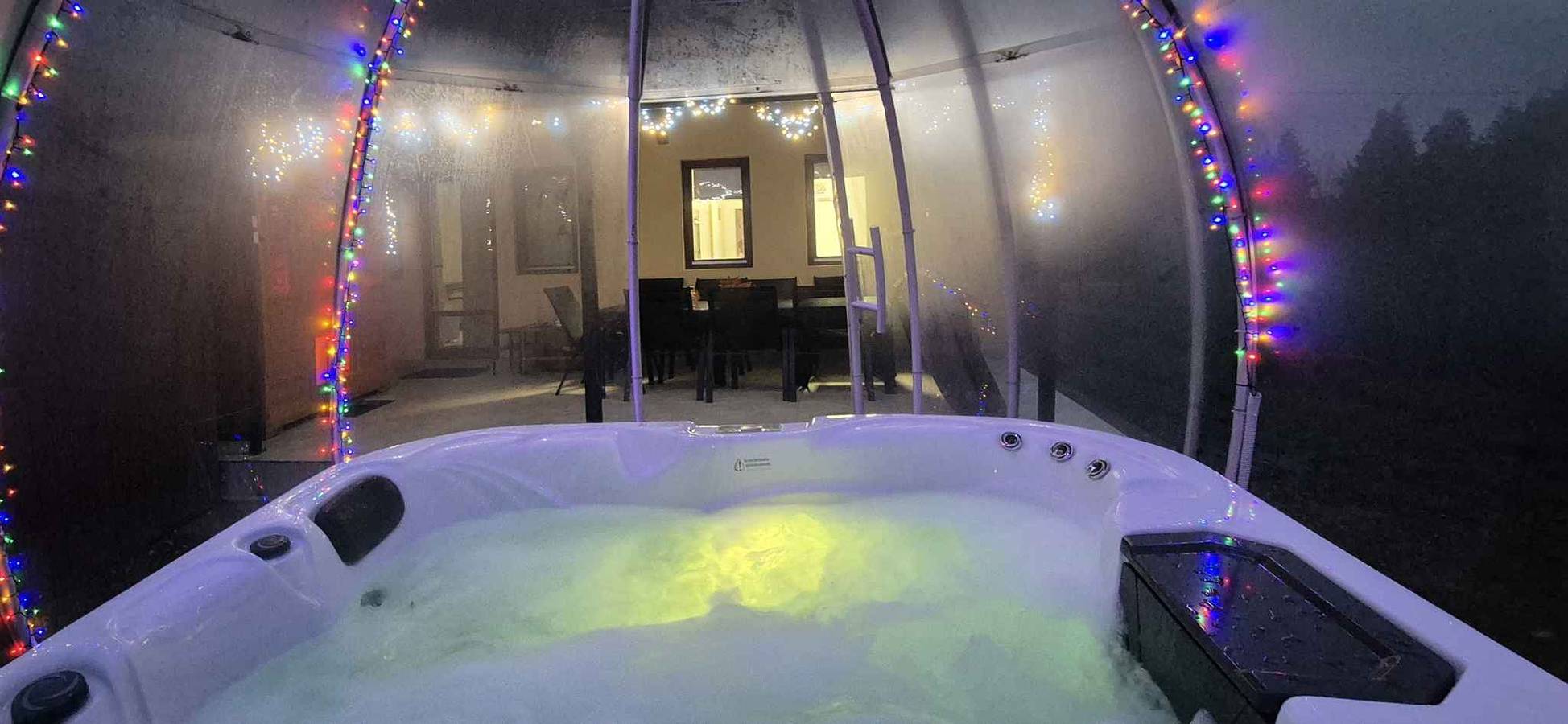 Ferienhaus mit Infrasauna und Jacuzzi  in Balatonkeresztur, Plattensee Südufer