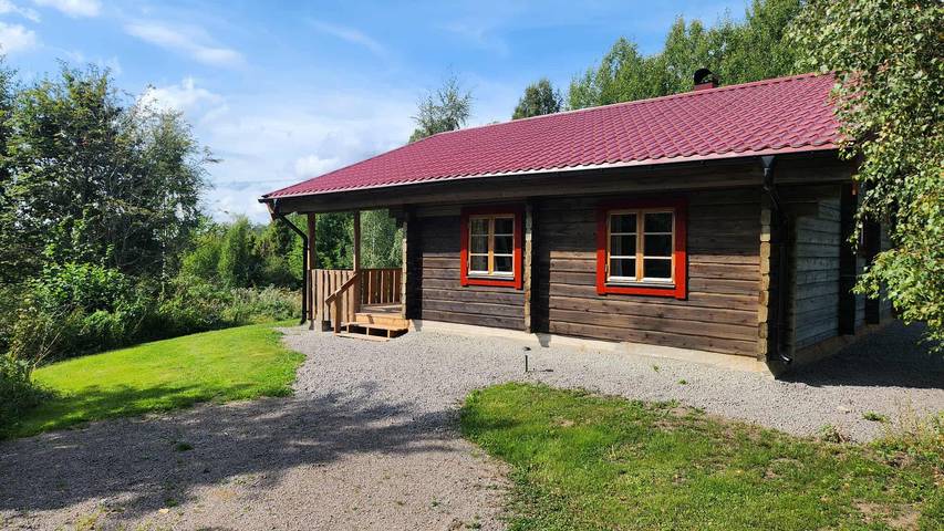 Ferienhaus für 6 Personen, mit Garten und Seeblick sowie Sauna - 1