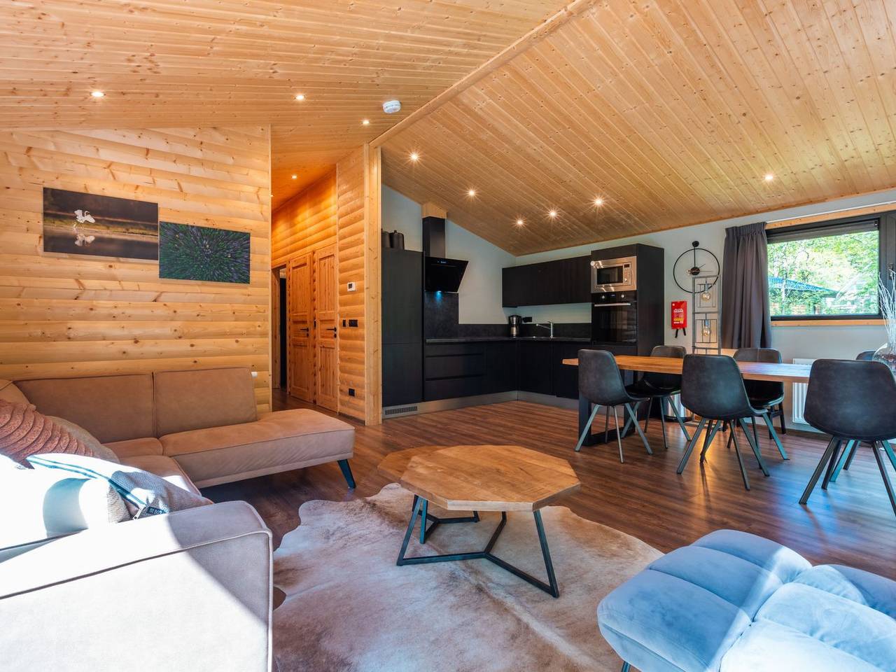 Vakantiepark De Wiltzangh - Esborg Lodge 6 in Ruinen, Nationalpark Dwingelderveld