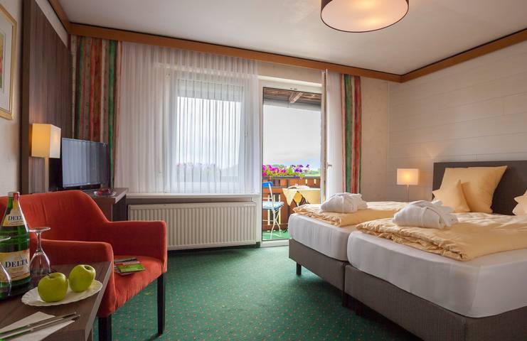 Hotel Berghof - Doppelzimmer Upland in Usseln, Willingen