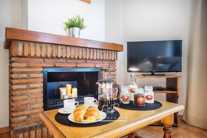 Casa rural para 8 personas, con jardín además de piscina y balcón en Álora - 3