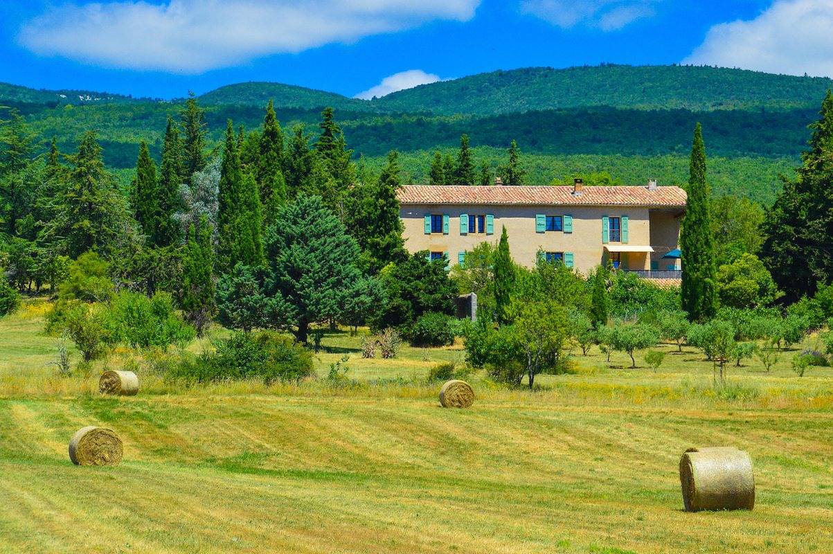Chambre d'hôte de charme dans une vieille bastide - Ganagobie in Cruis, Région de Forcalquier