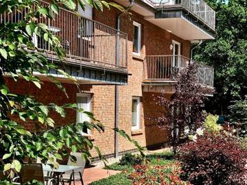 Ferienwohnung für 2 Personen, mit Balkon am Thülsfelder Stausee