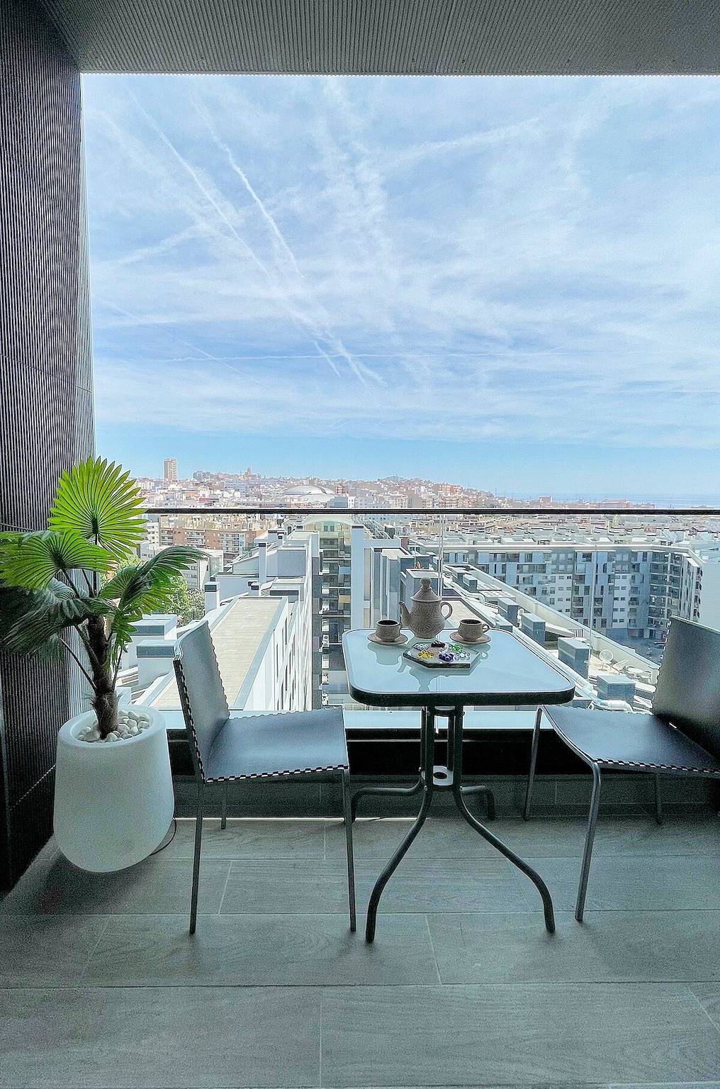 Appartement entier, Appartement de vacances pour 4 personnes avec balcon/terrasse in Tarragone, Costa Dorada