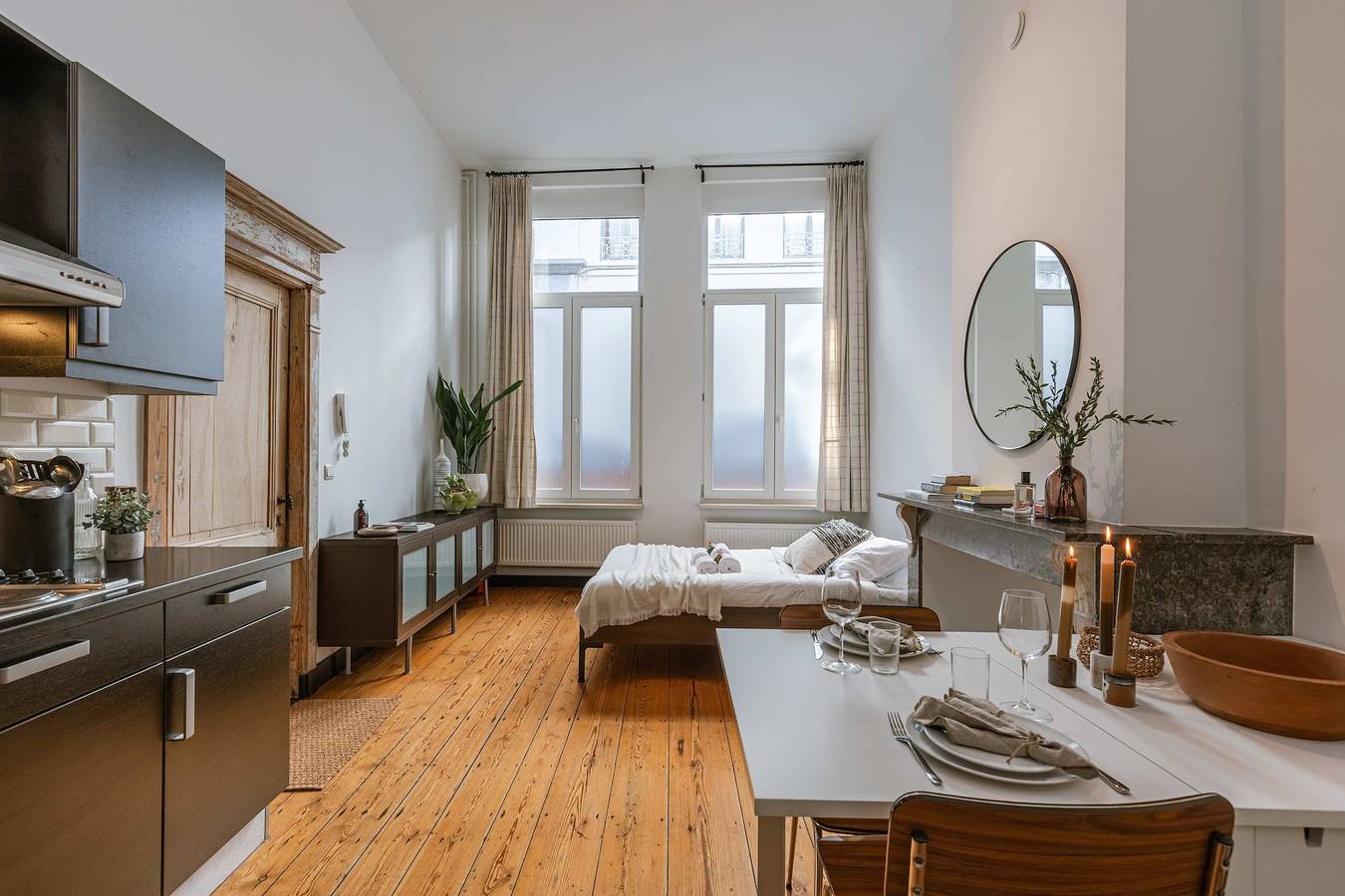 Appartement de vacances entier, Huswell - Charming studio in the center of Antwerp in Anvers, Région d'Anvers