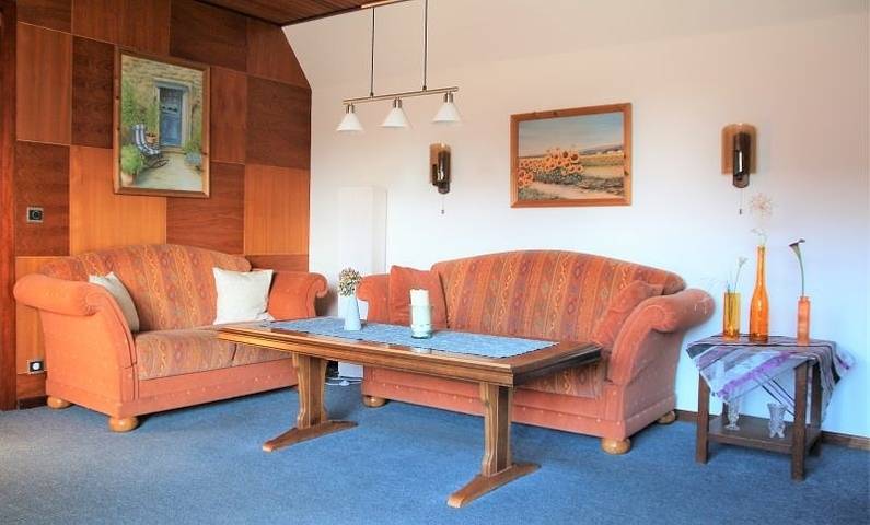 Ferienwohnung für 5 Personen, mit Balkon und Terrasse sowie Garten in Rieseby