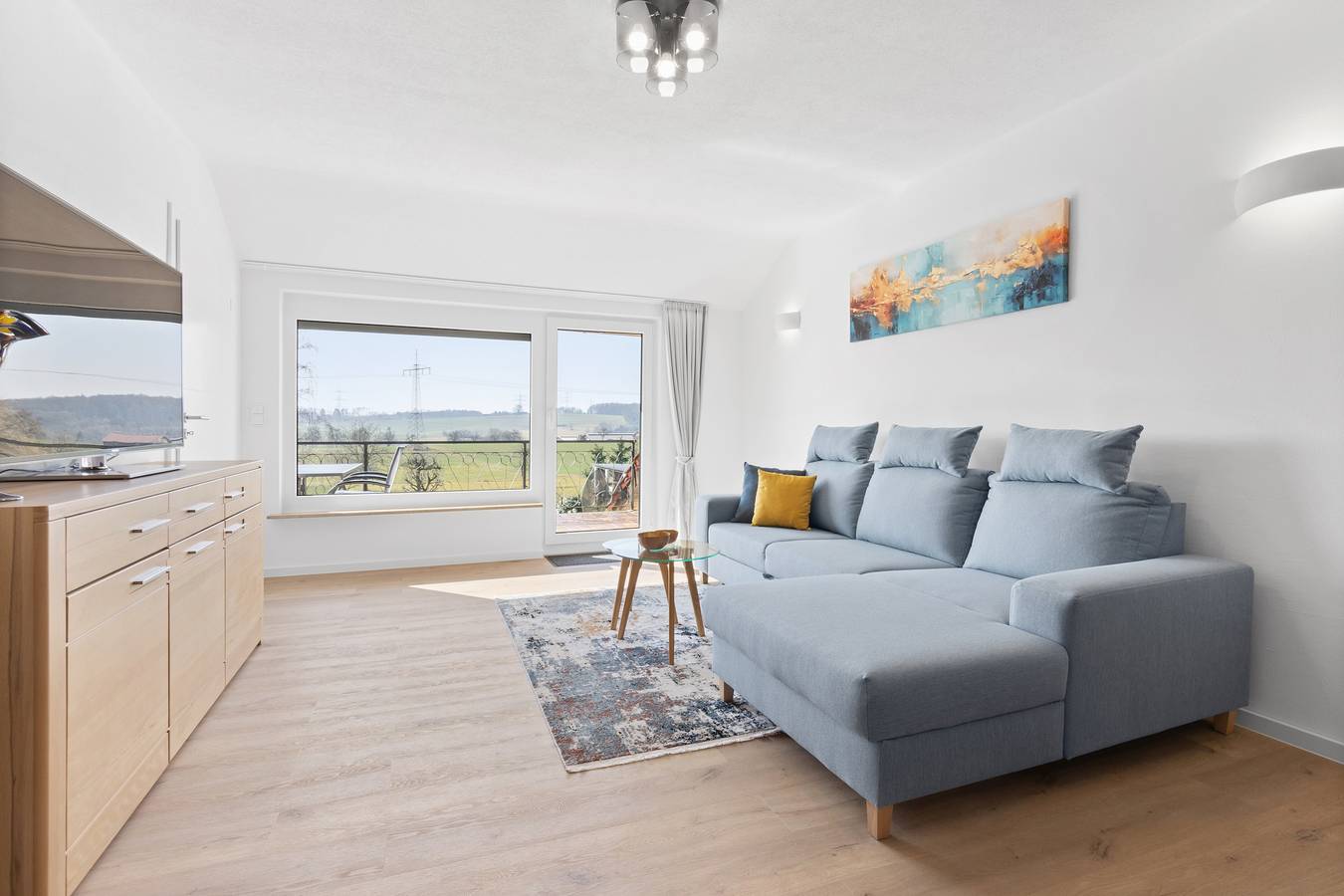 Ganze Wohnung, Ferienwohnung 'Bergfeld' mit Gemeinschaftsgarten, Balkon und Wi-Fi in Mosbach, Neckar-Odenwald-Kreis