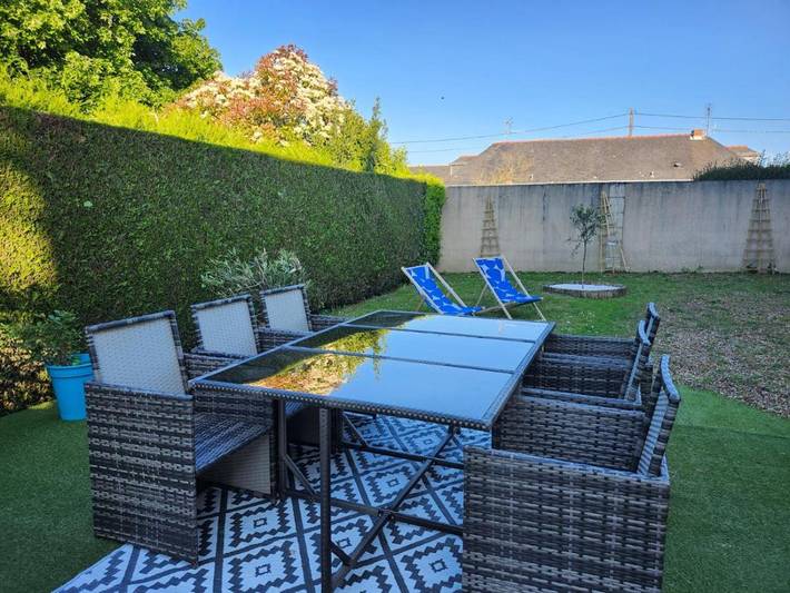 Location de vacances pour 10 personnes, avec jardin et vue, adapté aux familles à Montreuil-Bellay - 4