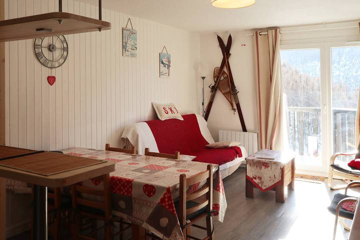 Appartement de vacances pour 8 personnes, avec balcon