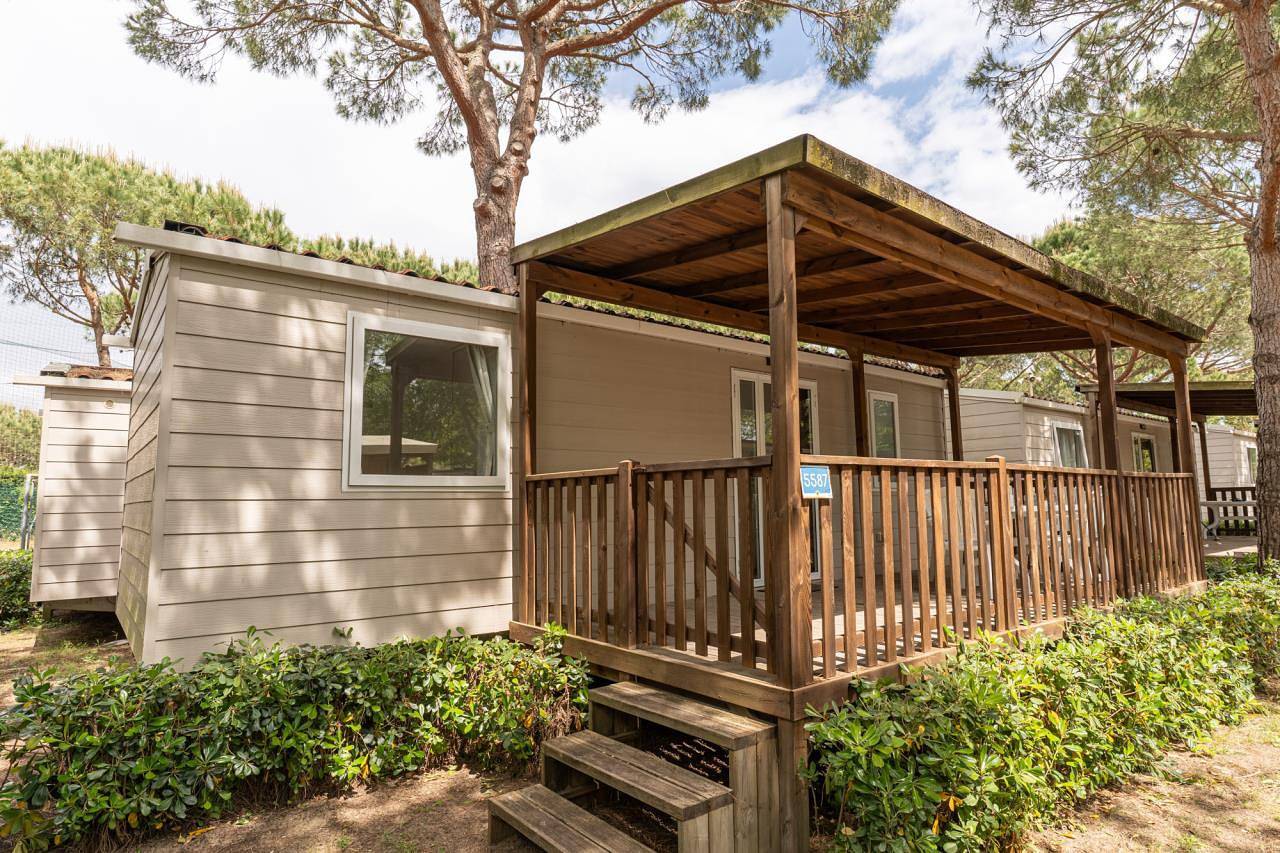 Ferienpark Marina Camping Village Lodge Comfort Dog für 4 Personen in Punta Marina, Provincia di Ravenna