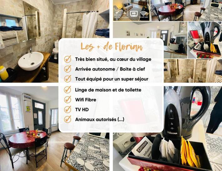 Maison de vacances pour 5 personnes, animaux acceptés