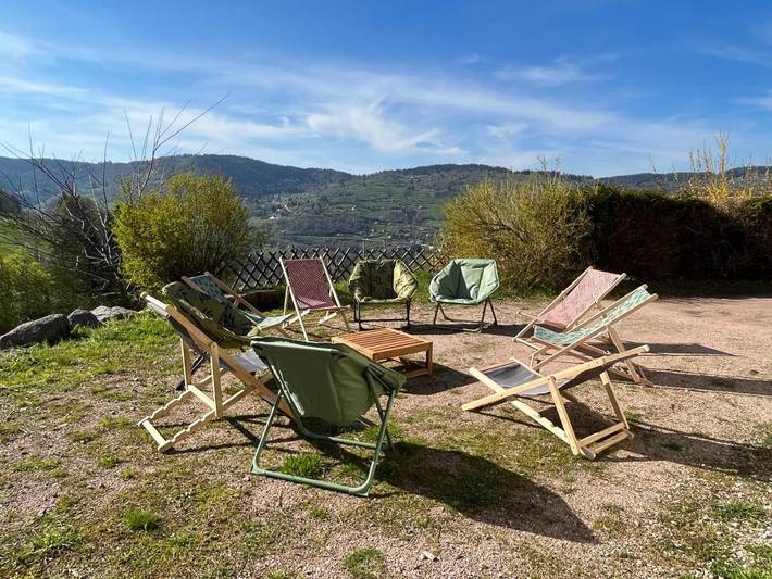 Chalet pour 12 personnes, avec jardin ainsi que vue et sauna