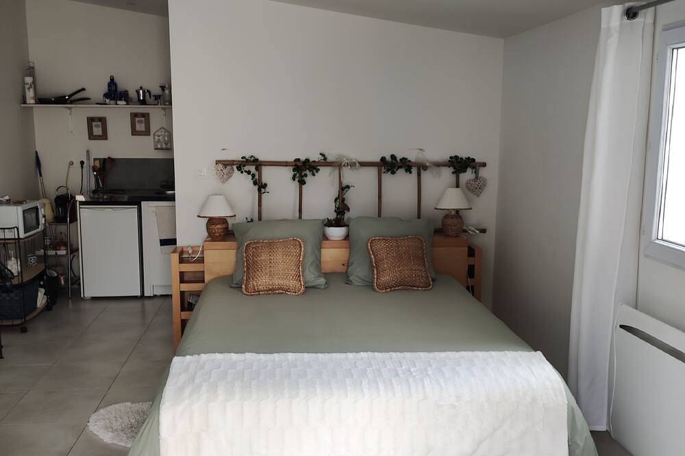 Entire apartment, Studio ind. in villa Castelnau center, pkg free ext, near cl. du Parc. in Castelnau-le-Lez, Côte d'Améthyste