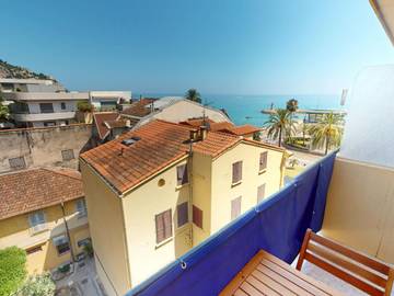 Gîte pour 3 personnes, avec terrasse, animaux acceptés dans Port de Menton Garavan