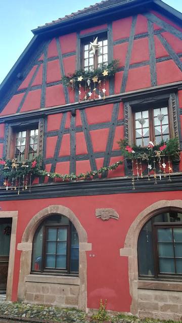 Gîte pour 4 personnes, avec terrasse et jardin dans le Haut-Rhin