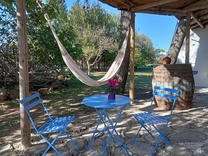 Apartamento para 4 personas, con Terraza y Jardín además de Piscina y Vistas en Espartinas