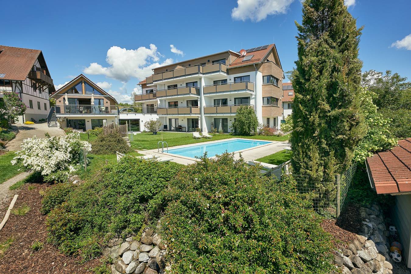 Ganze Ferienwohnung, Landhaus und Landsuiten Hoher - Landhaus Hoher Konstanz, 44 qm, 1 Schlafzimmer, max. 3 Personen in Oberteuringen, Region Bodensee-Oberschwaben