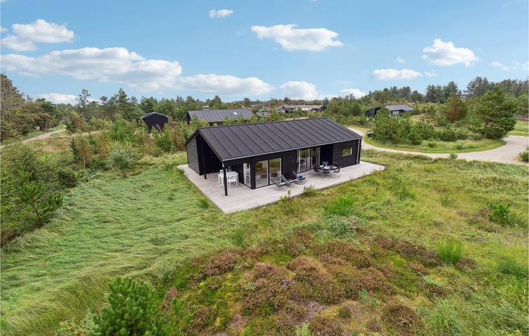 Ferienhaus für 6 Personen, mit Terrasse und Whirlpool in Slettestrand