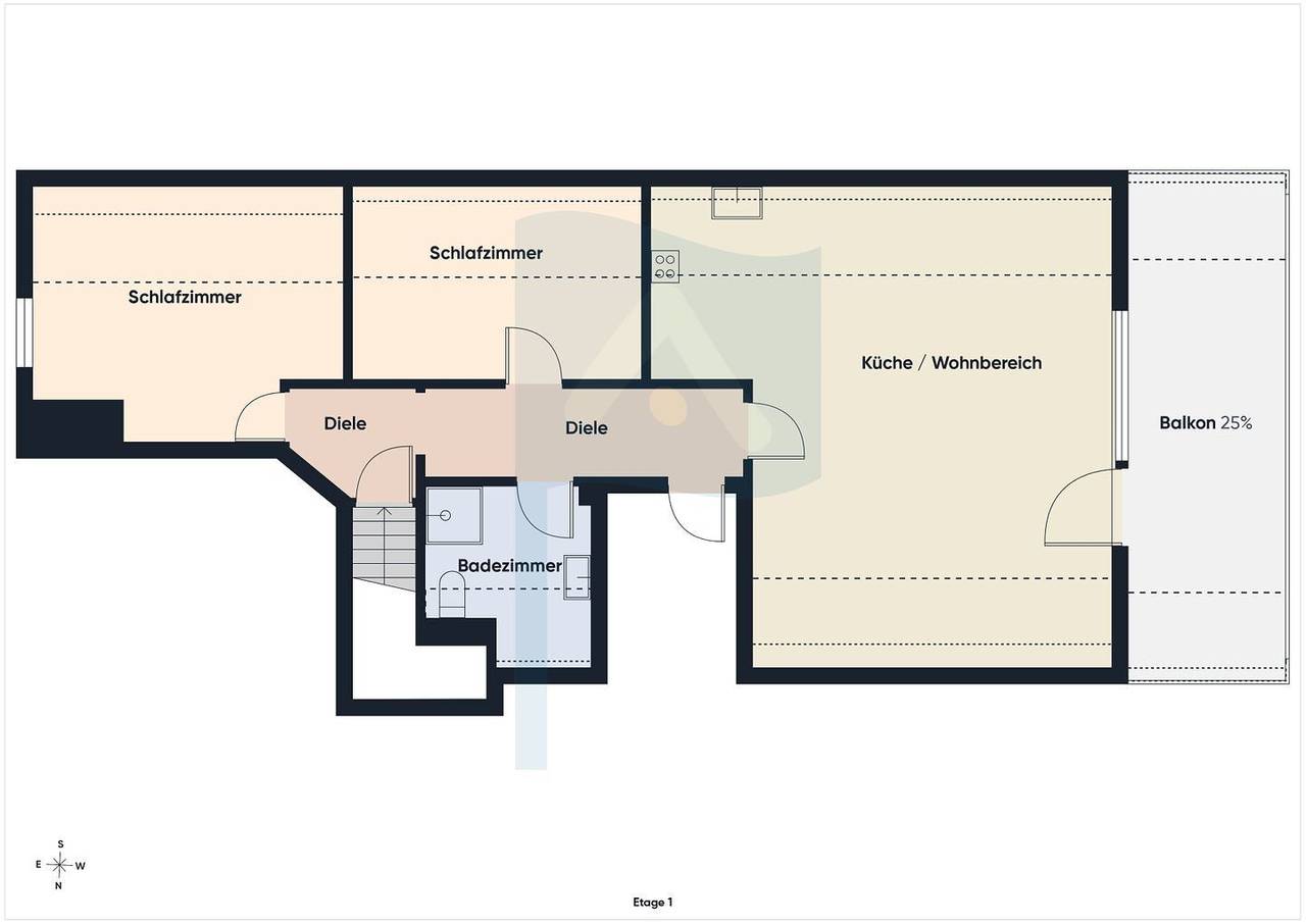 Ganze Wohnung, Eine traumhafte Wohnung mit riesigem, überdachten Balkon in Midlum, Föhr
