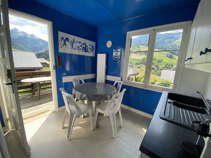 Chalet en el pueblo, mascotas Ok - 6 pers. in Arêches, Beaufort (Rhône-Alpes)