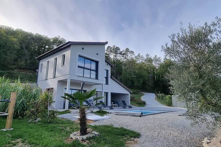 Maison de vacances pour 4 personnes, avec jacuzzi