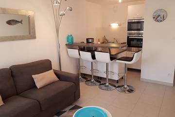 Gîte pour 3 personnes, avec balcon dans Casino de Perros-Guirec